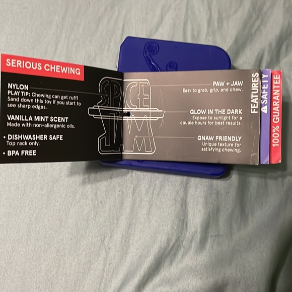NWT! LE SPACEJAM! BarkBox SuperChewer Space Jam Chew! - Picture 4 of 6